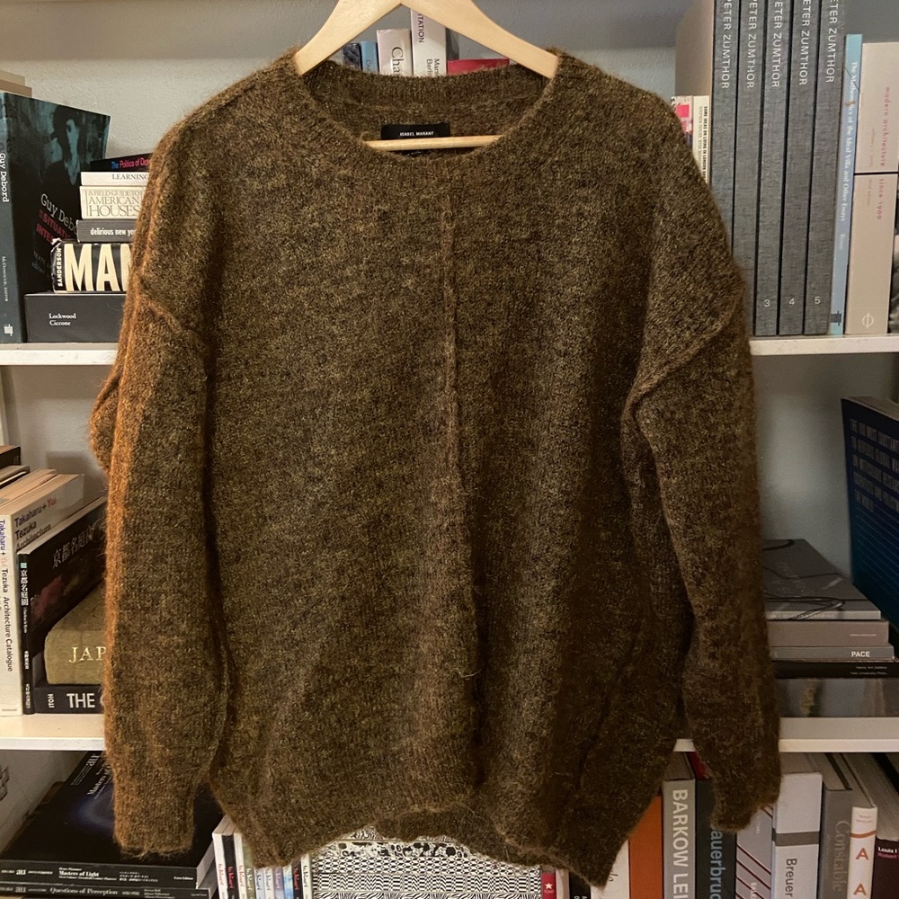 Isabel Marant Etoile Metallic Oversized Sweater